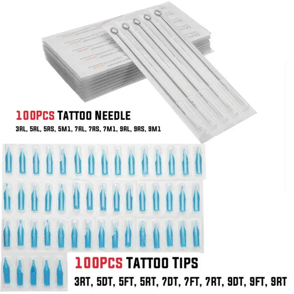 

100Pcs Disposable Tattoo Machines Secant Fog Needles for Motor Liner Shader
