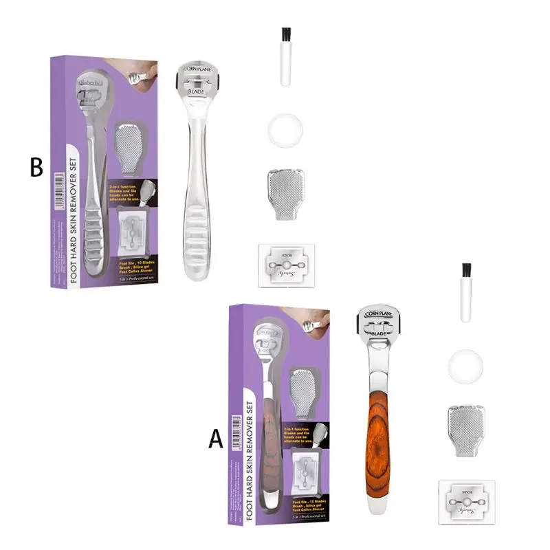 5 шт./компл. Уход за ногами бритва мозолей для удаления твердой кожи пилка ног