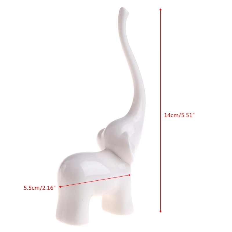 Кольцо Дисплей стойка ювелирных изделий Органайзер слон меламиновая подставка