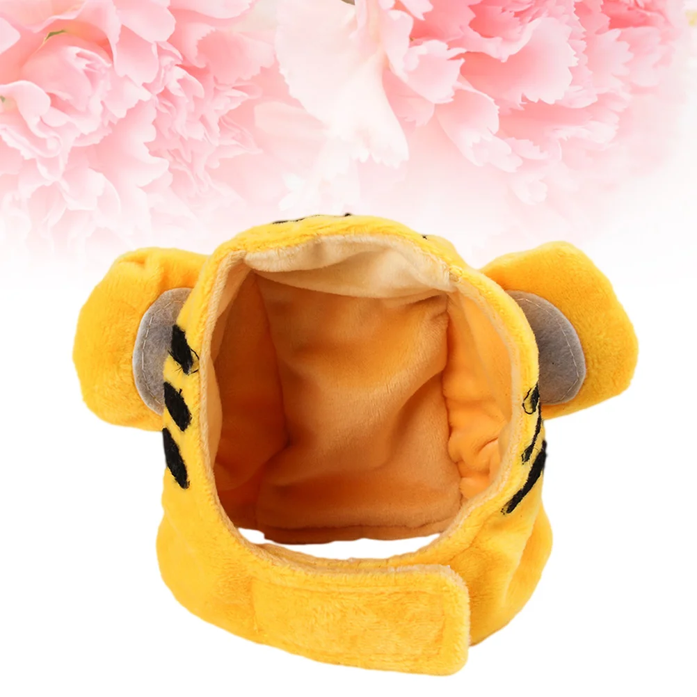 

Шляпа с узором тигра, забавная голова домашнего питомца, модный головной убор, аксессуары для костюма, для кошек, собак, щенков