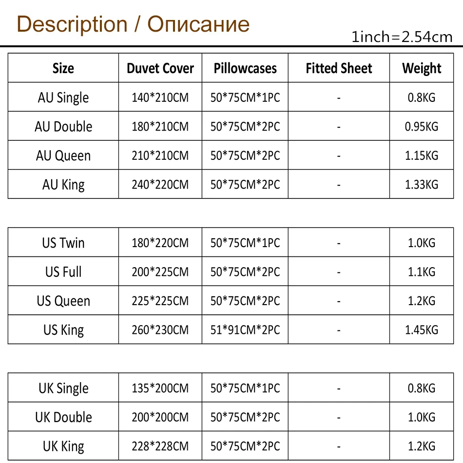 Комплект постельного белья с пододеяльником и наволочкой | Дом сад