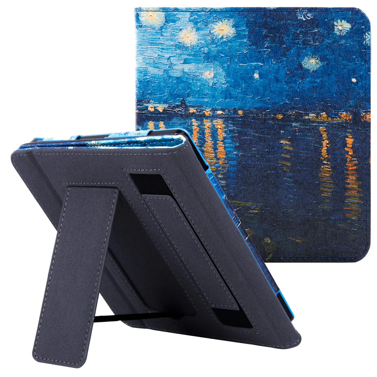 BOZHUORUI чехол для Kobo весы H2O e устройство считывания и записи из искусственной кожи