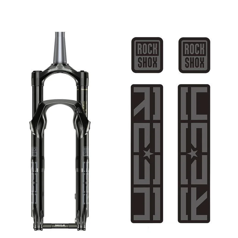 

2021 rockshox reba наклейка на горную вилку велосипедные аксессуары MTB велосипед передняя вилка Наклейка 22 см