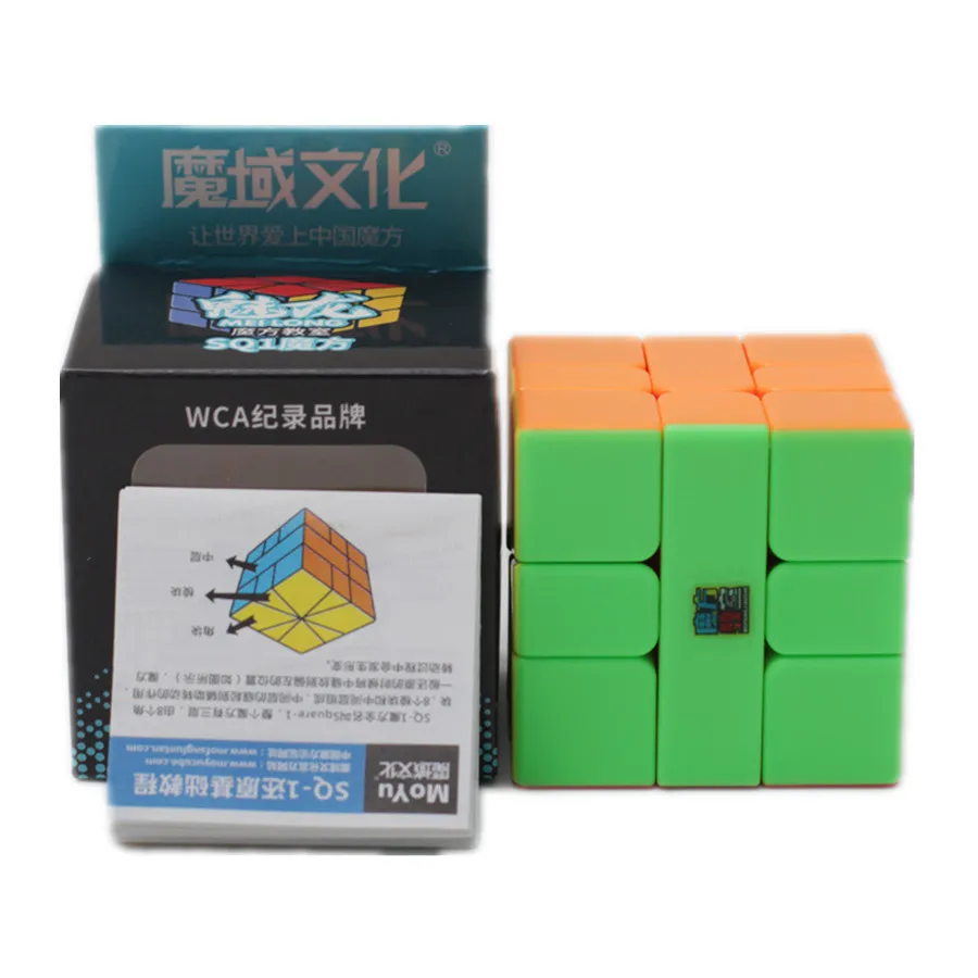 

Mofangjiaoshi Meilong SQ-1 Cube Stickerless Magic Cube Moyu SQ1 3x3 Cubo Magico Puzzle Competition Cubes Toys Children Gift