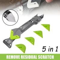 silicone remover caulk finisher cleaning blade 5in1 sealant smooth scraper grout kit tools plastic hand tools set accessories