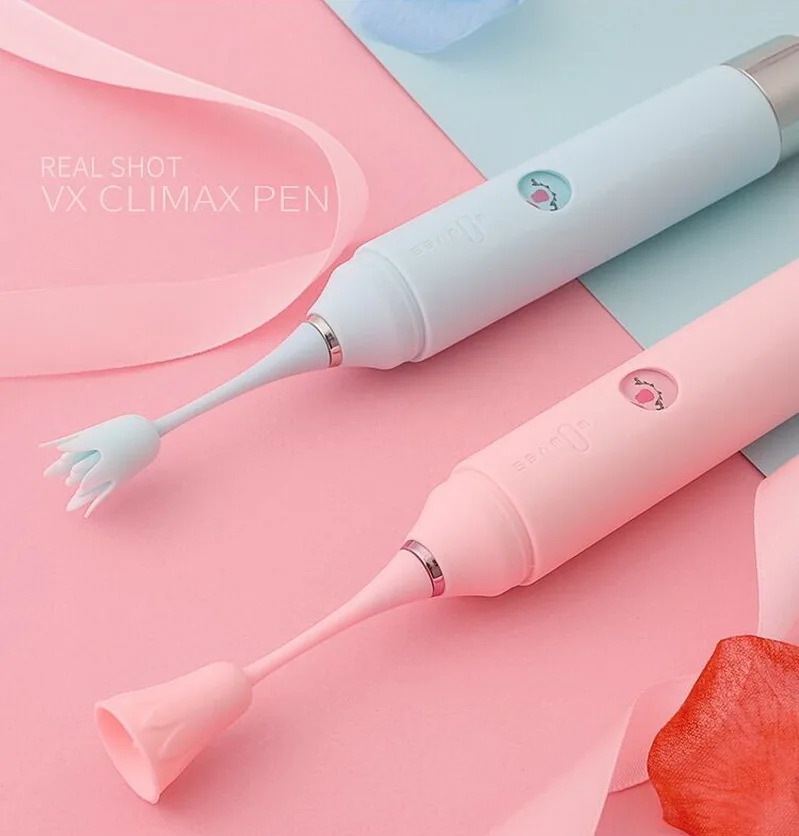 Многочастотный и скоростной массажер ручка с двумя сменными крышками для