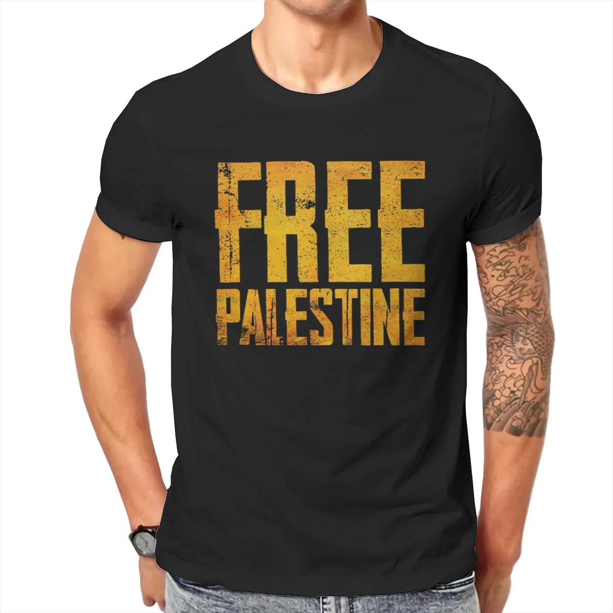 

Free Palestine T shirt Men T shirt summer T-shirt