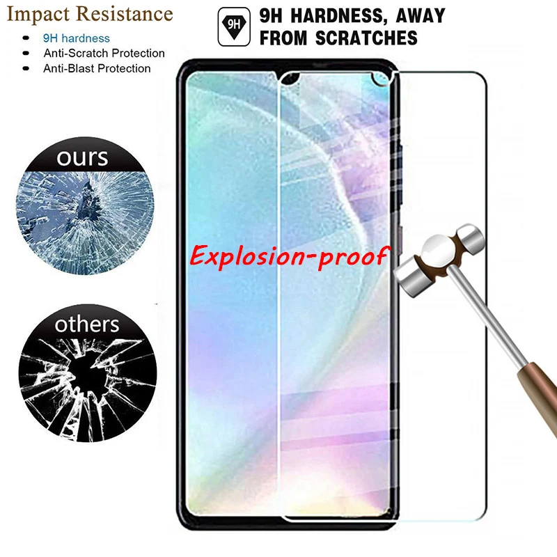 Закаленное стекло для Huawei P30 Lite P30Lite Защитное P20 2018 Pro Защита экрана P Smart 2019
