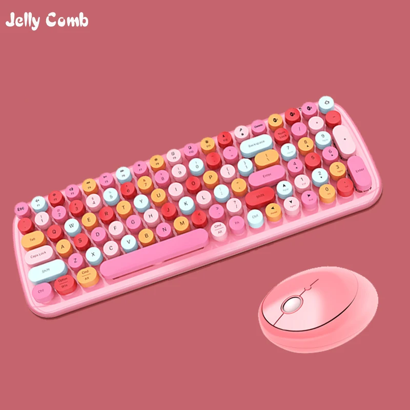 Комплект Bluetooth клавиатуры Jelly Comb для iPad телефона планшета ноутбука|Комплекты мышь