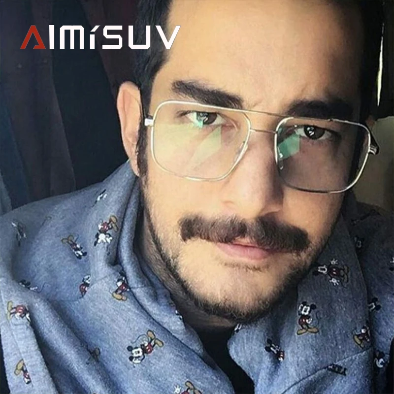 Квадратные Солнцезащитные очки AIMISUV для мужчин и женщин роскошные дизайнерские