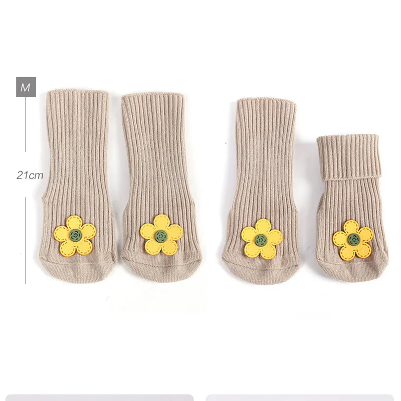 5Pairs/lot Socks for Newborns Newborn Socks Spring and Autumn Combed Cotton Double Needle Tube Short Socks Baby Socks 0-3 Years