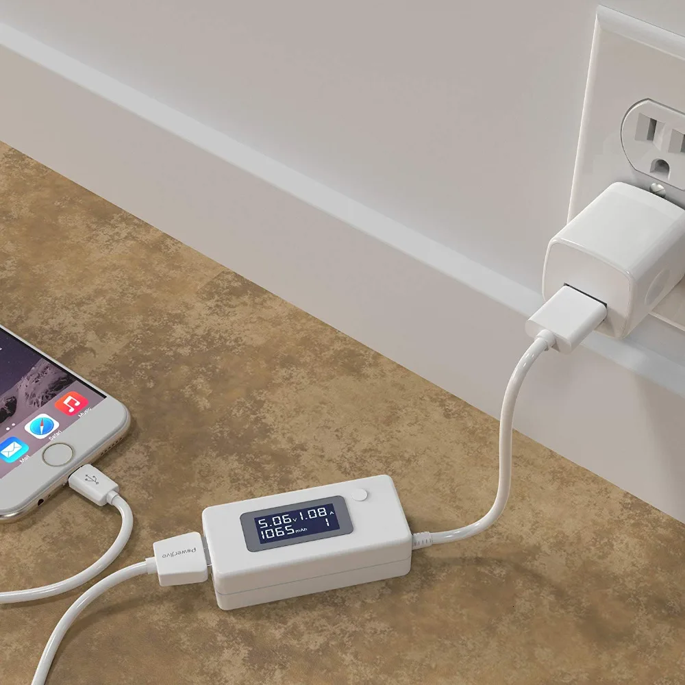 ЖК-дисплей емкость аккумулятора Micro USB погрузчик тестер напряжения тока медиатор