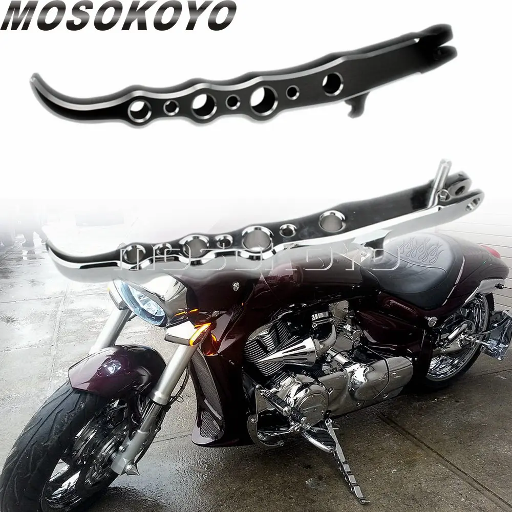 

Motorcycle Aluminum Kick-stand Exotic Anodized Parking Side Stand Kickstand Custom for Suzuki Boulevard M109R VZR1800 2006-2016