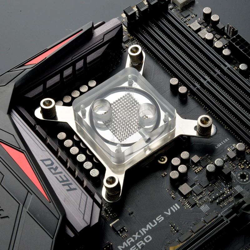 Водяной блок Syscooling C17 для процессора Intel CPU 1151x розетка lga2011 Гнездо G1/4 резьба