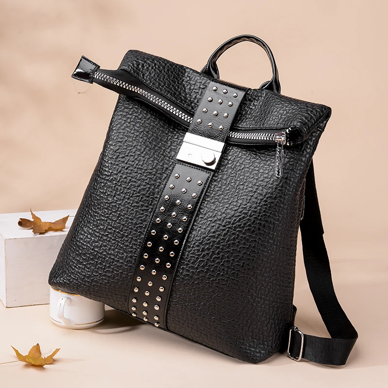 Женский рюкзак 2020 модный из мягкой искусственной кожи дорожная сумка рюкзаки для