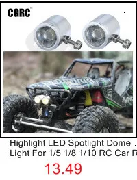 Светодиодный прожектор Rooflight 125 мм для 1/10 RC автомобиль гусеничные TRX4 D90 D110 осевой scx10 90046 RC4WD CC01 мустанга