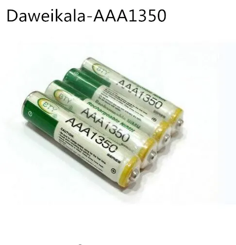 4-20PCS AAA battery Ni-MH 1.2V 1800 mAh AAA1350 Rechargeable battery for Clocks, mice, computers, toys so on