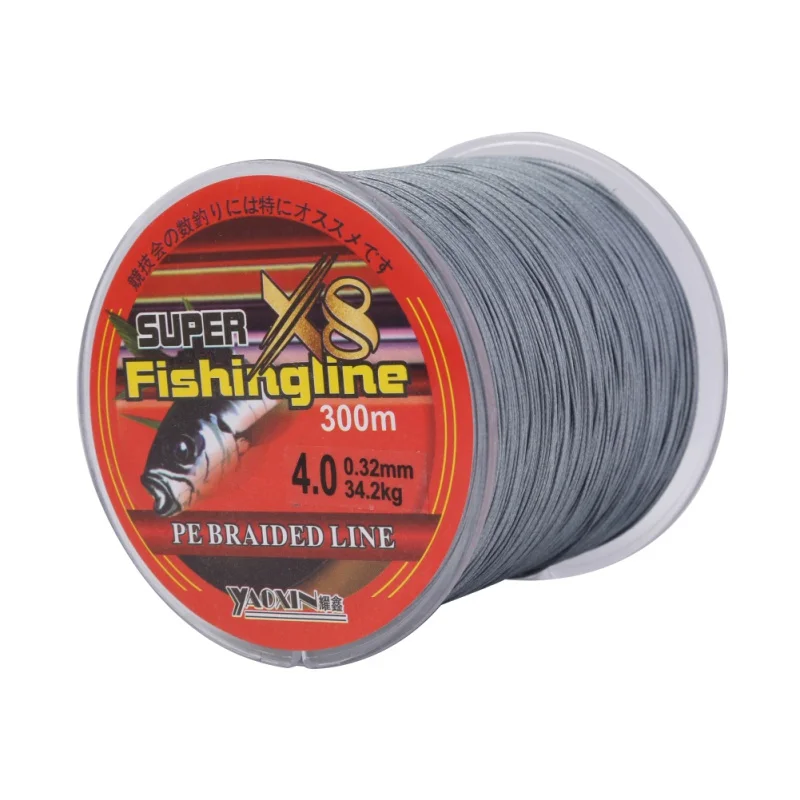 

Fishing line 8 Strands 0.10~0.5MM 10-80LB Strong PE Braided Fishing Line Sea Fishing 300m Multifilament PE Braided Tools
