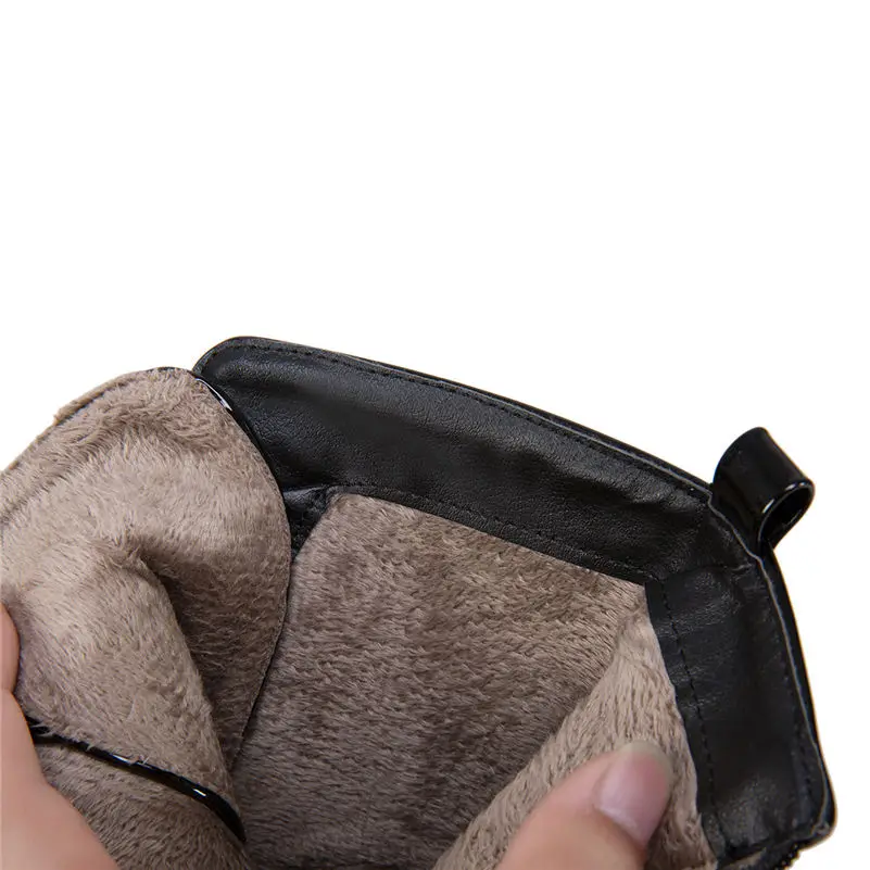 Большие размеры Женские Ботинки Martin Цвет Красный Лакированная кожа Шнуровка