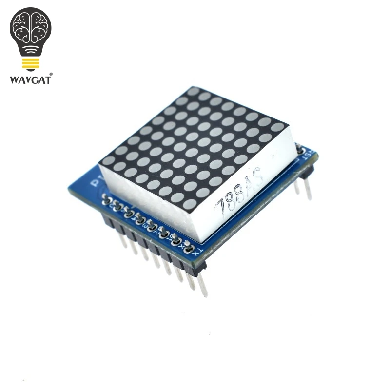 WAVGAT матрица светодиодный щит V1.0.0 для WEMOS D1 Мини цифровой сигнал Выход управление