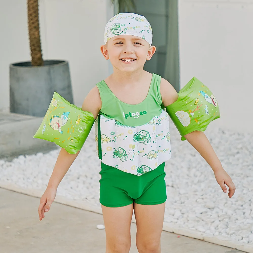 

Новый детский купальник, купальник для дрифтинга, Детский мягкий спасательный жилет, куртка, водный спорт, тренировочный купальный костюм д...