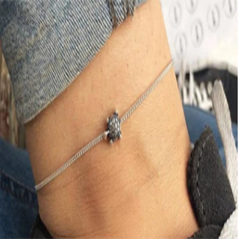 Женский и мужской браслет в античном стиле Пляжная цепочка на лодыжку форме