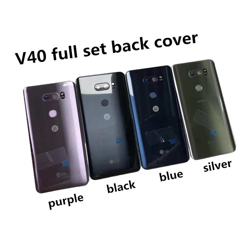 Оригинальная пустая задняя крышка для Lg V30, чехол для батареи с наклейкой H930 H931, корпус, Задняя стеклянная крышка