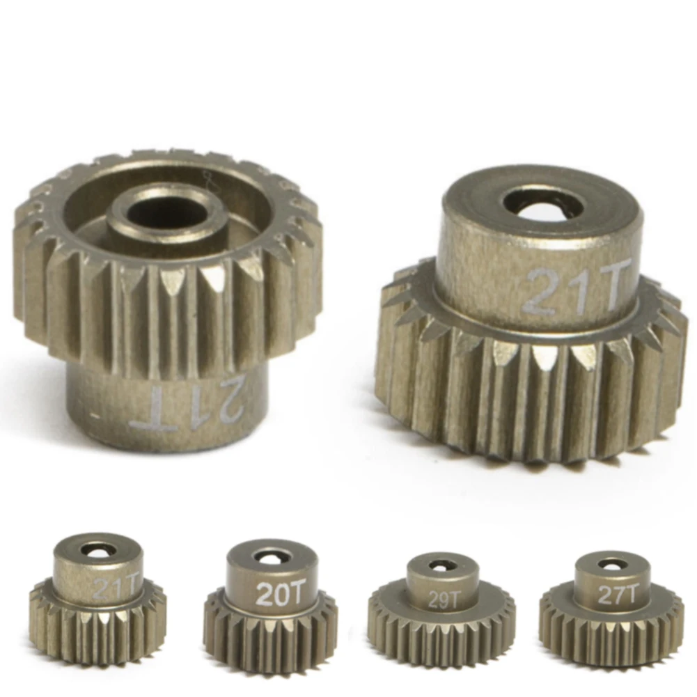 

Replacement Aluminum Alloy Hobby Drift 18T-30T Model Hardcoated Hole Accessories Teeth Parts RC Car Motor Pinion Gears Shaft