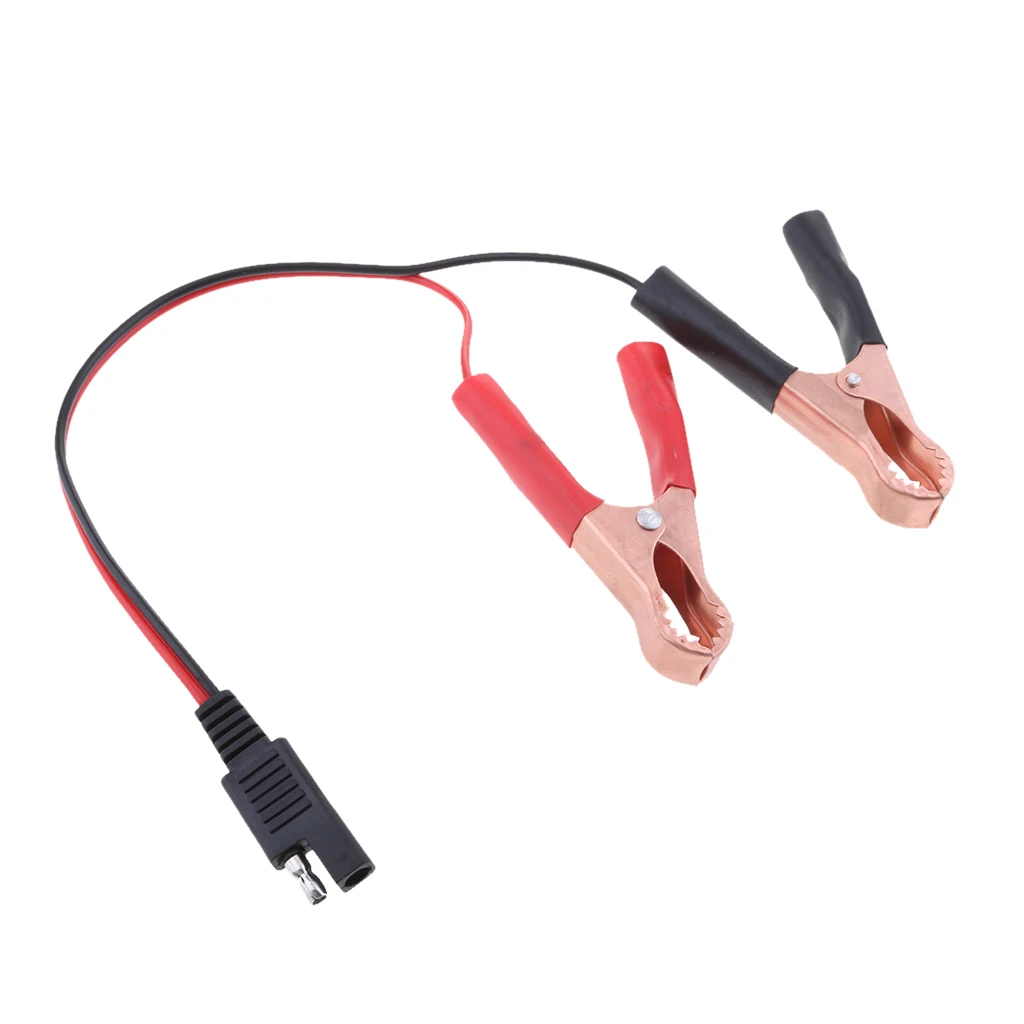 Премиум 18AWG DC SAE для крокодил Удлинительный кабель автомобильный аккумулятор
