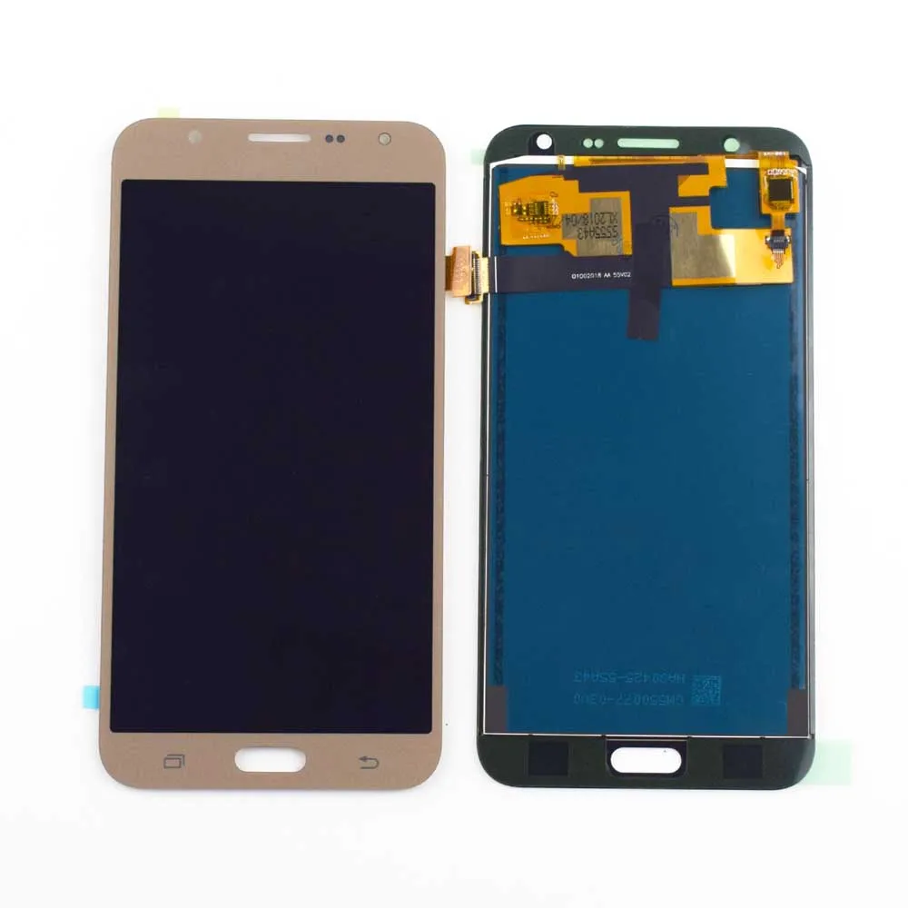 gold Для samsung Galaxy J7 J700 ЖК-SM-J700F J700M J700H/DS ЖК-дисплей Панель модуль+ сенсорный экран дигитайзер сенсор сборка - Цвет: gold