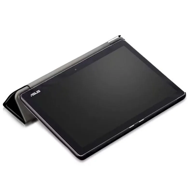 Ультратонкий трехслойный кожаный чехол-подставка с рисунком для ASUS ZenPad 10 Z301, Z301MFL, Z301ML P00L, P028 10," Tablet PC