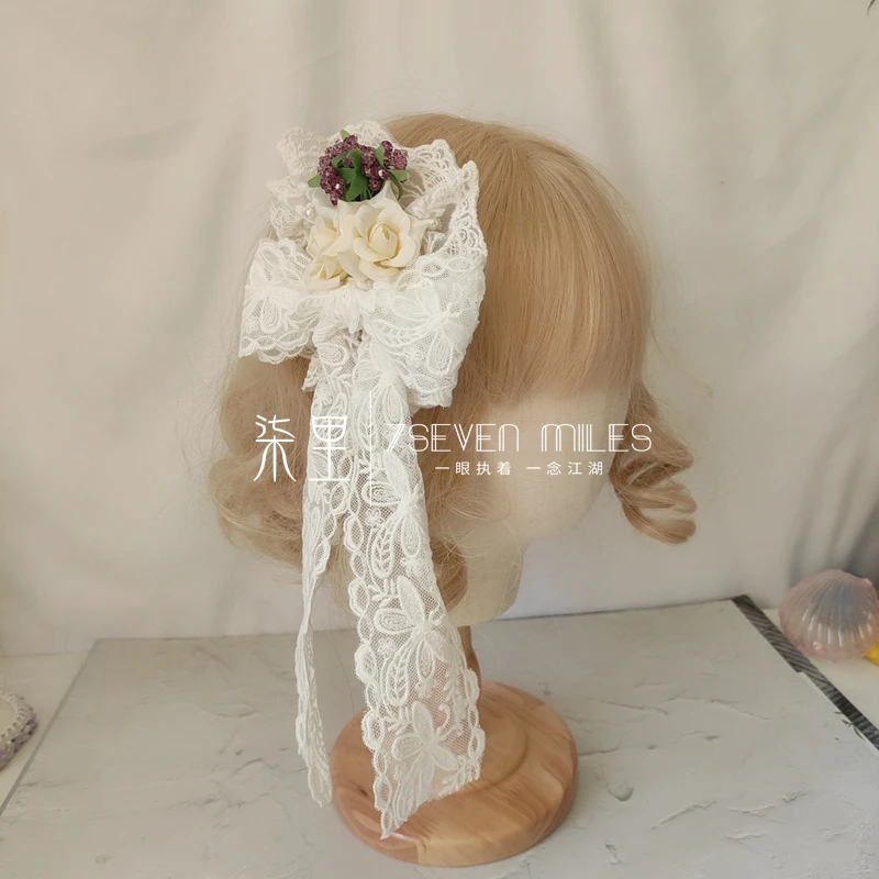 Милый Мори девушка во французском стиле кремового сыра цвет ручной работы