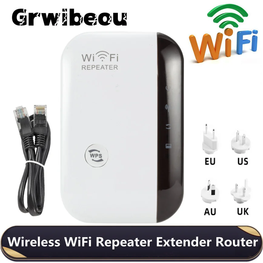 

Wireless WiFi Repeater 300Mbps WiFi Extender Router WiFi Signal Amplifier Wi Fi Booster Long Range Wi-Fi Repeater Access Point