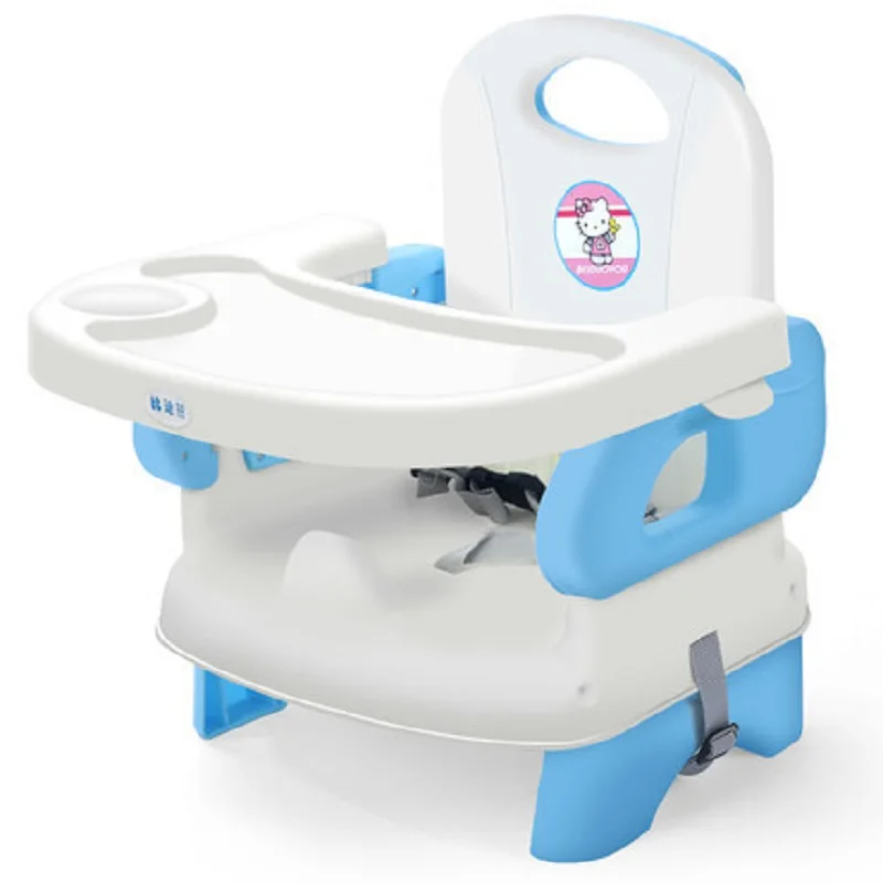 Детский высокий стул портативный складной для еды домашний обеденный стол