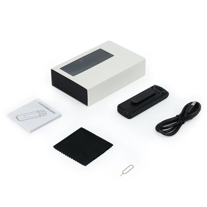 

Digital Voice Recorder 1080P Rotatable Camera Back Clip Motion Detection Video Voice Recorder PC Webcam Digital Voice Record