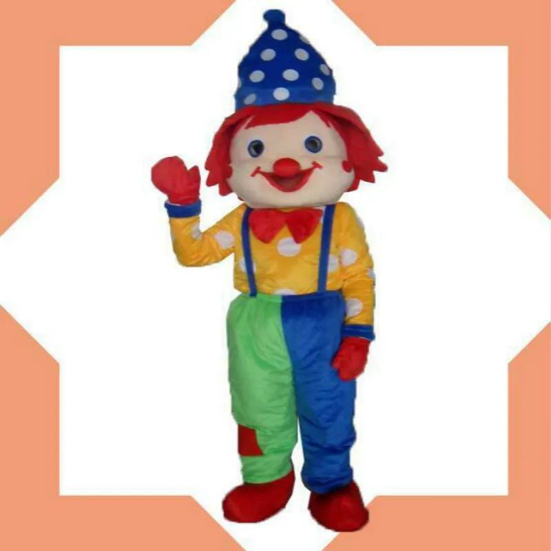 

Clown Mascot Costume Suit Cosplay Party Game Dress Outfit Advertising Adults Fursuit Cartoon Carnival Halloween Xmas Easter
