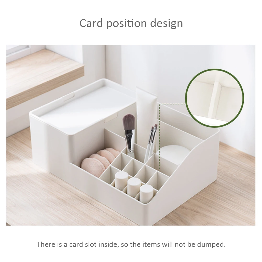 

Large Capacity Cosmetic Storage Box Makeup Drawer Organizer Jewelry Nail Polish Makeup Container Desktop Sundries Storage Box