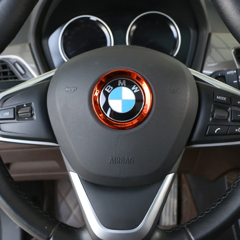 Автомобильная наклейка на руль с логотипом для M3 M5 E36 E46 E60 E90 E92 BMW X1 F48 X3 X5 X6 E61 F10 F07 E63