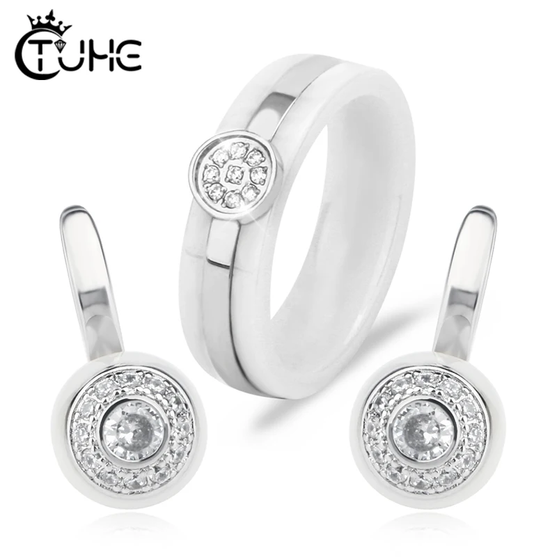 Женские серьги гвоздики с австрийским кристаллом|Ювелирные наборы| |