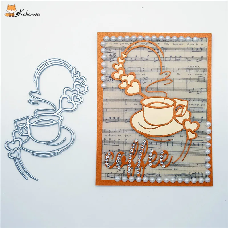 Kokorosa Вырубные штампы металлические жизнь Девушка Скрапбукинг альбом открытка