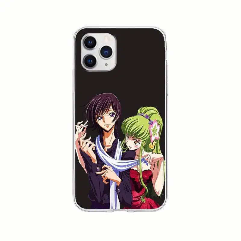

Code Geass Lelouch Transparent Mobile Phone Case Clear Cover For Huawei P20 P40 Lite P30 Pro P Smart 2019 Nova 3e 6 Se