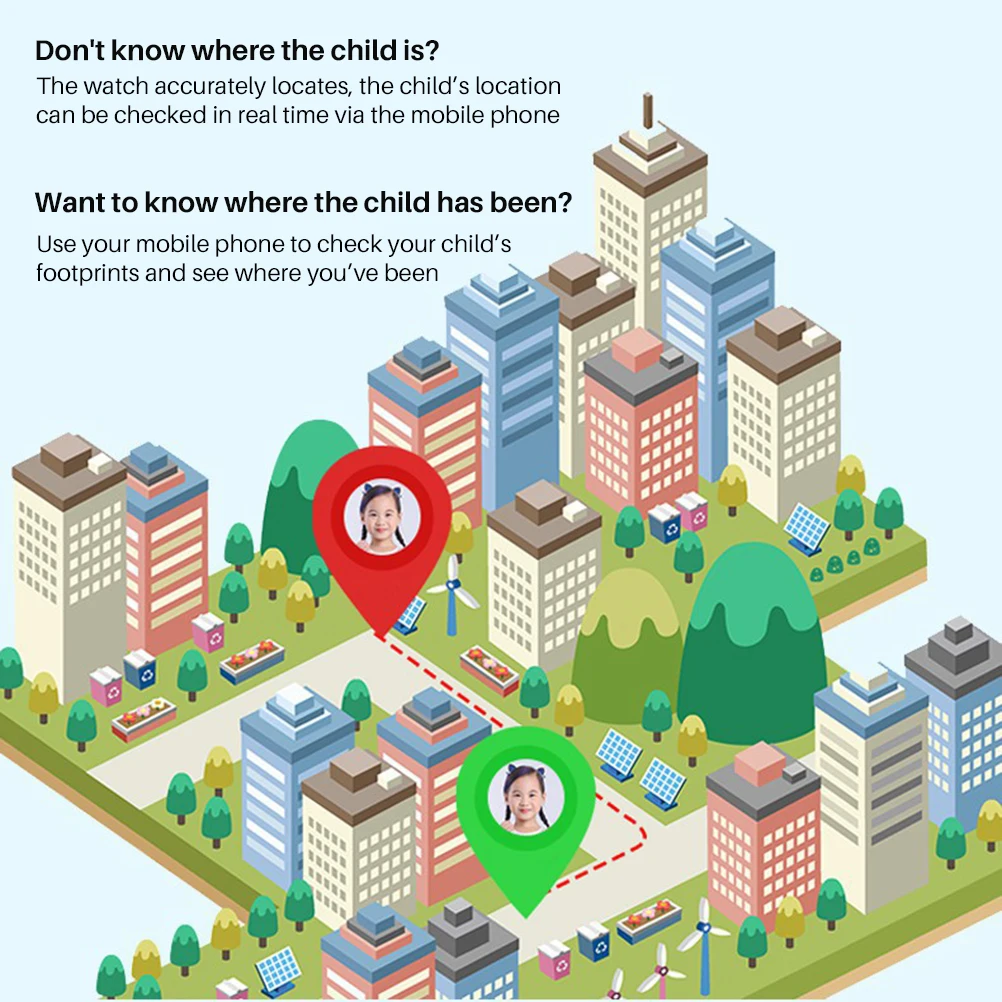 childrens smart watch kids sos lbs phone watches smartwatch for boys girls support 2g sim card call photo waterproof kids gifts free global shipping