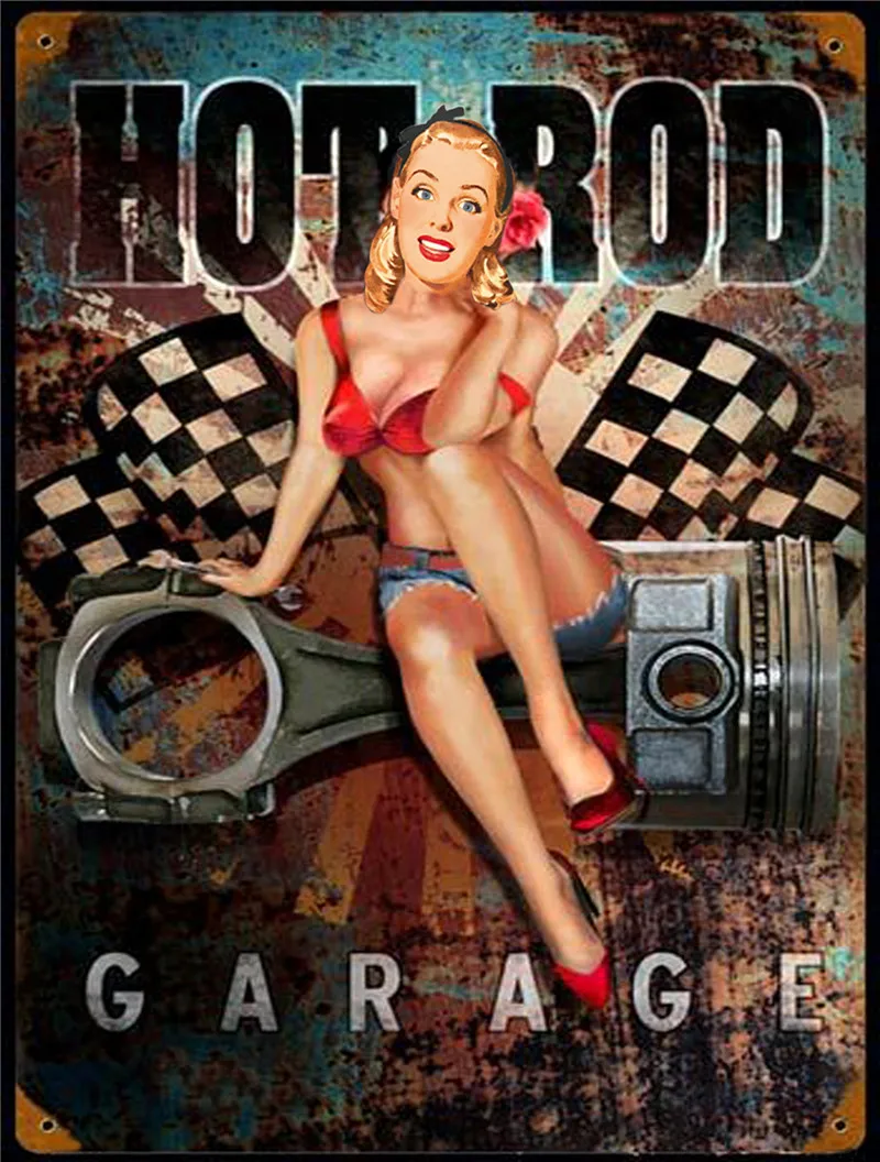 

Metal Plate Home Decoration Modern Decor for Kitchen Plants Hot Girls Posters on the Wall Stickers Garden Decoration Outdoor