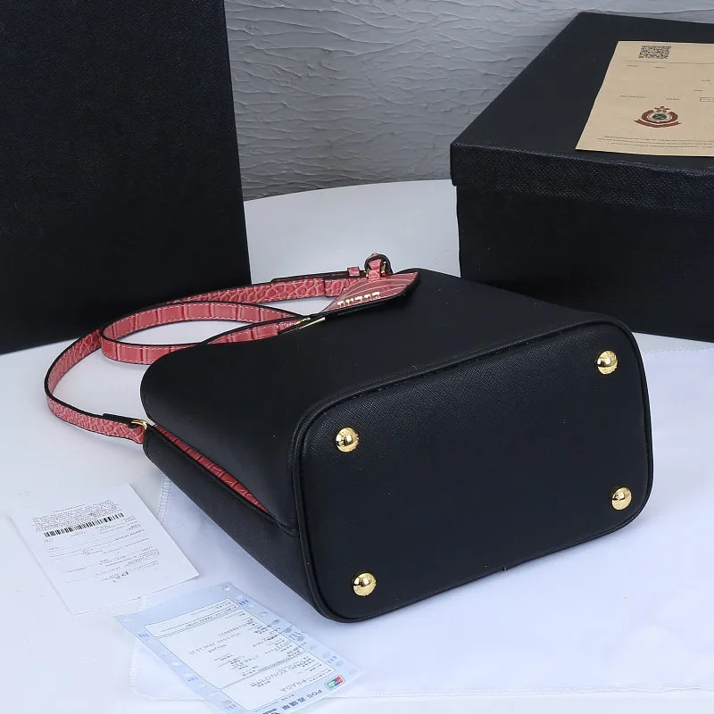 

Brand Fashion Trend Genuine Leather Women Crossbody Handbags Vintage Classic Solid Style Shoulder Bag Stylish Tote for Ladies