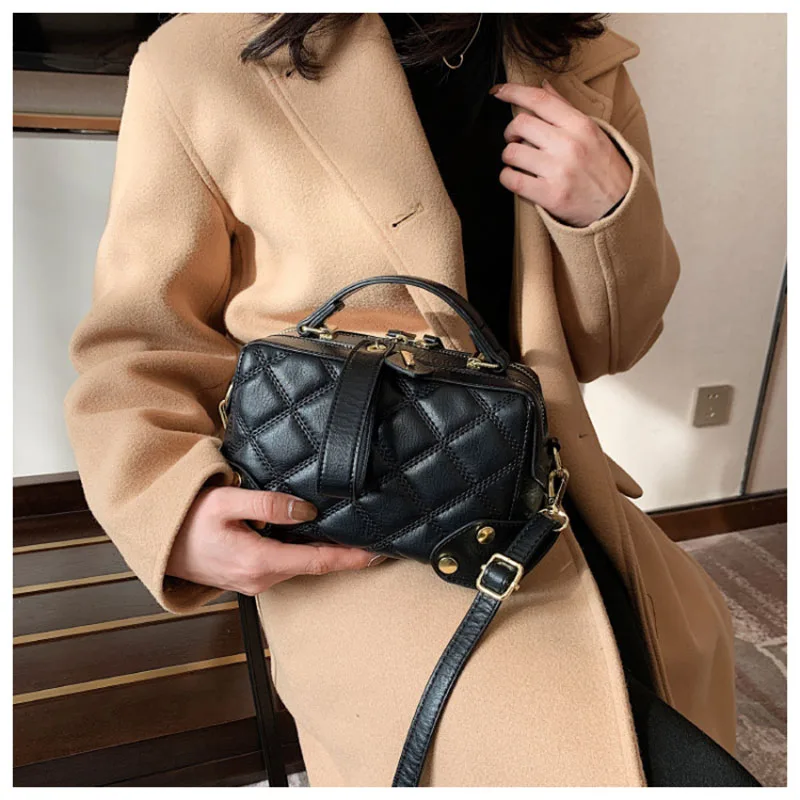 

New Hand Bags Women 2021Latest style PU Leather Shoulder Bags Easy Matching Totes Bag High Quality All-match Large Capacity