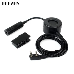 Z-Tactical PTT TCI Walkie Talkie гарнитура, водонепроницаемый круглый PTT для рации Motorola Kenwood TYT F8 BAOFENG 5R радио