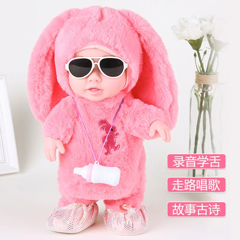 Детские электрические плюшевые детские животные могут петь и танцевать ходить