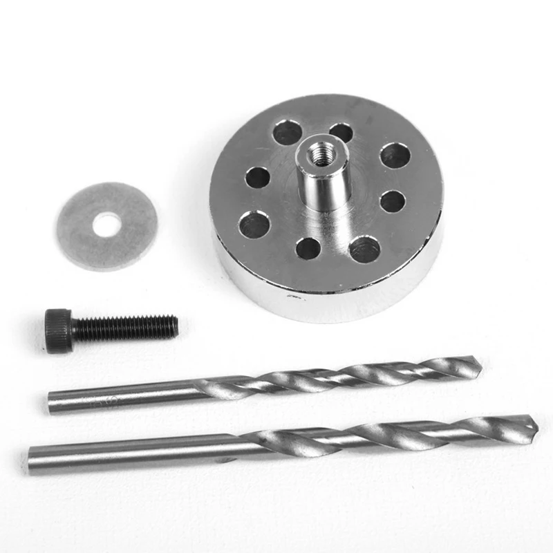 

1Set Propeller Drilling Puncher Paddle Guide Drill Jig with Screws DIY Metal Tool for RC Drone DLE30 DLE55 EME55 Gasoline Engine