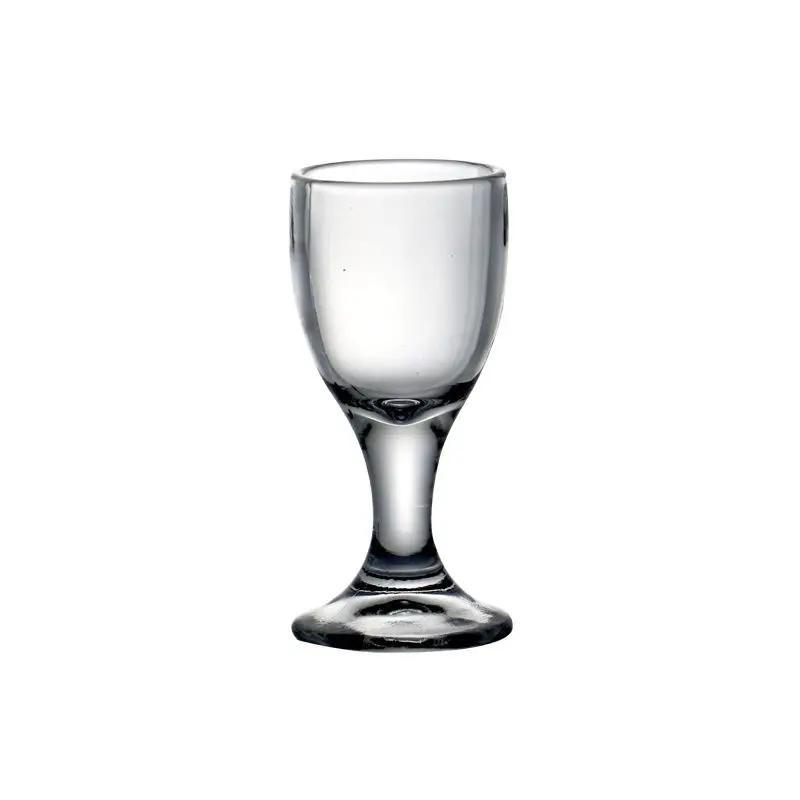 

6pcs Lead Free Swallow Glass Whiskey Shot Glass Liquor Spirits Glasses Vodka for Drinks 15ml/0.50fl.oz Bullet Bar Firewate Cup