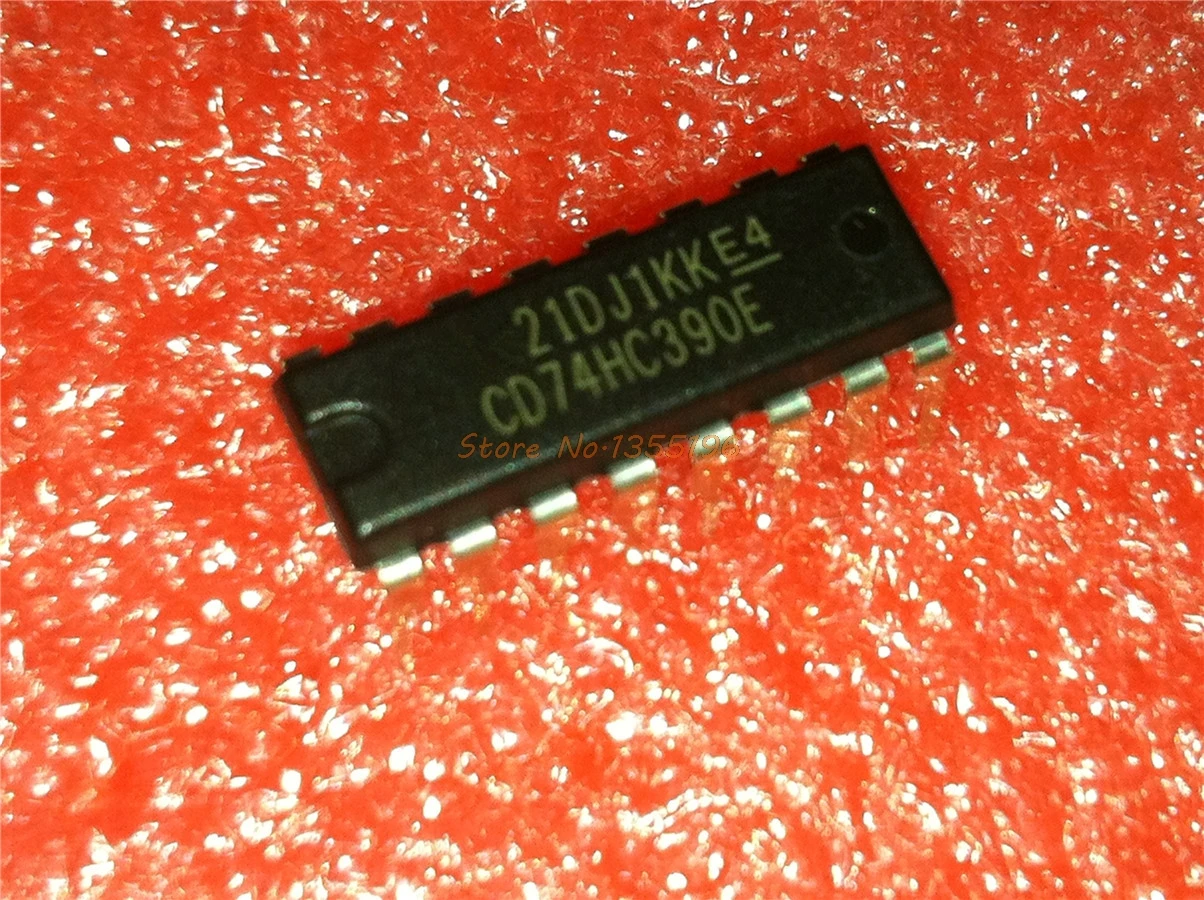 5 шт./лот CD74HC390E HD74HC390P 74HC390 DIP-16
